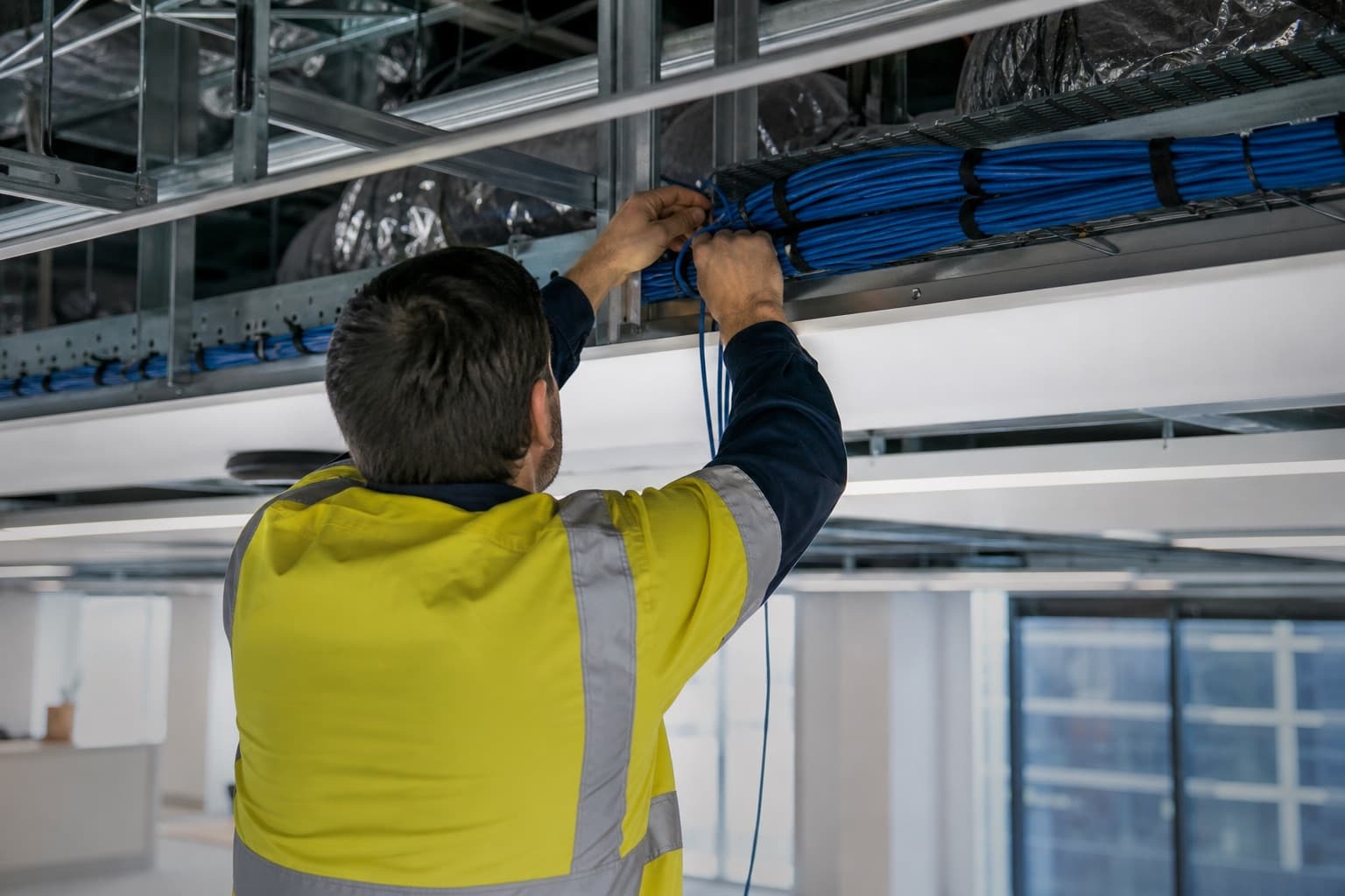 Structured Cabling installation — PixelPAC